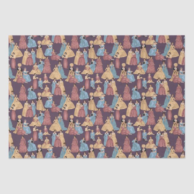 Papel De Seda Autores Clássicos de Mulheres (Frente )