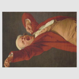 Papel De Seda Autorretrato, bocejo de Joseph Ducreux