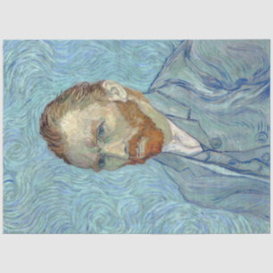 Papel De Seda Autorretrato, Vincent van Gogh, 1889
