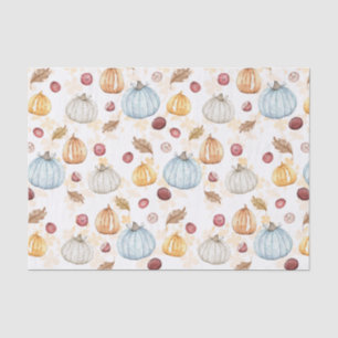 Papel De Seda Autumn Harvest Pumpkins