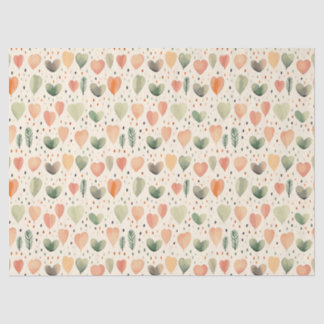Papel De Seda Autumn Medium Hearts 2
