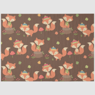 Papel De Seda Autumn Woodland Series Design 1