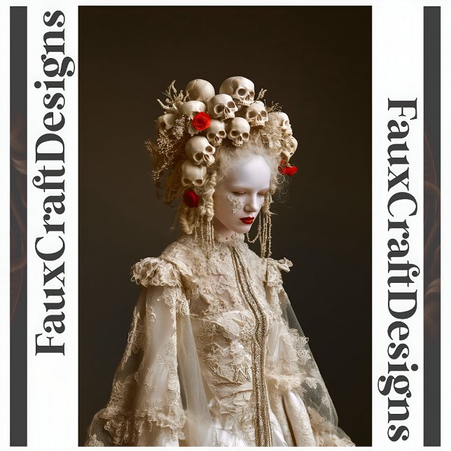 Papel De Seda Avant-Garde, Mulher Barroca Gótica Desnupage Rig 1 (Criador carregado)