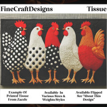 Aves e Galos Country Quilted Fun EN2L Decoupage