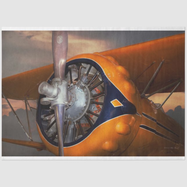 Papel De Seda Avião - Prop - Gulfhawk (Frente )