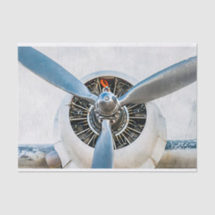 Papel De Seda Aviões de Douglas DC-3. Hélice