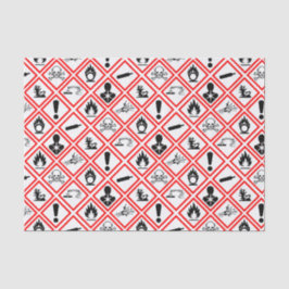 Papel De Seda Avisos de risco Osha