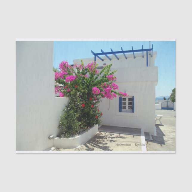 Papel De Seda Avlemonas - Kythira (Frente )