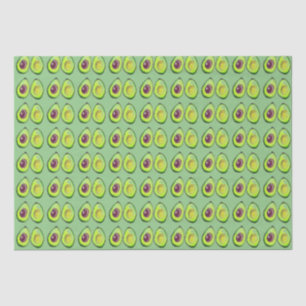 Papel De Seda Avocado Green Vegan Foodie Vegeterian Foodie