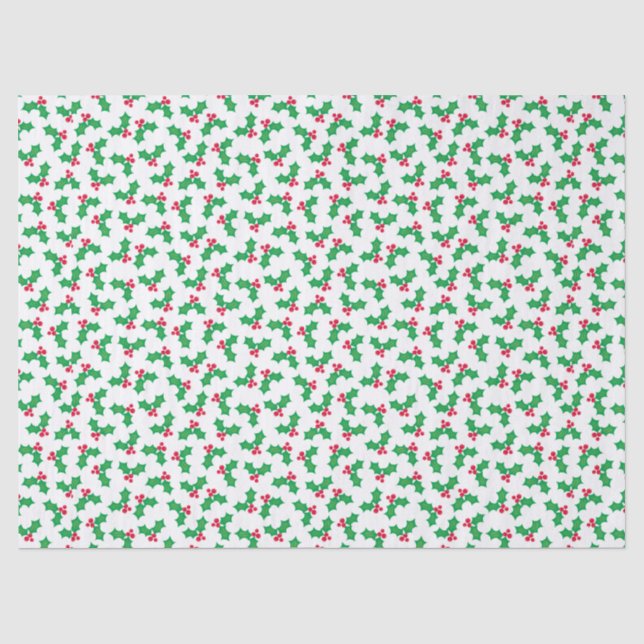 Papel De Seda Azevinho (Frente )