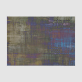 Papel De Seda Azul Abstrato Moderno Marrom Amarelo Grunge
