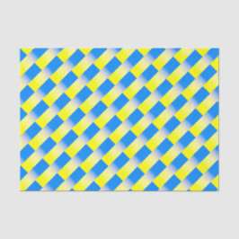 Papel De Seda Azul e Amarelo Ucrânia Inspirou o sem guerra de pa