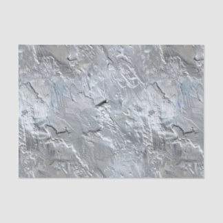 Papel De Seda Azul Prata