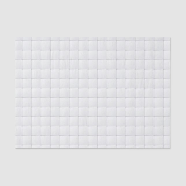 Papel De Seda Azulejo branco (Frente )