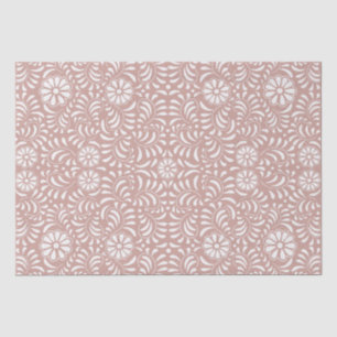 Papel De Seda Azulejo Talavera Rosa Estilo Espanhol Festa