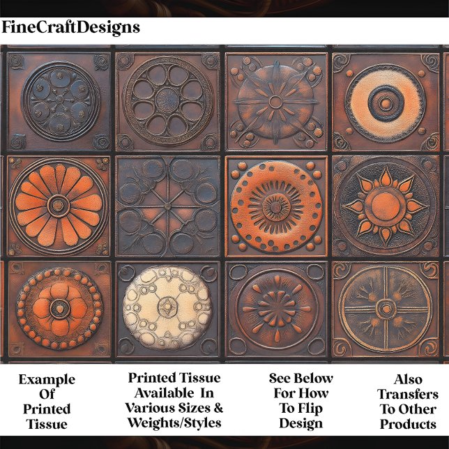 Papel De Seda Azulejos mistos - Cores texturizadas da Terra - De (Criador carregado)