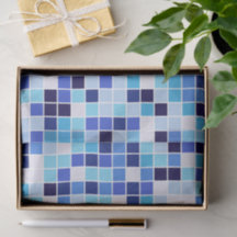 Azulejos piscinas, Azulejos Mosaicos Azuis, Padrão