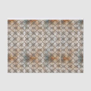 Papel De Seda Azulejos Vintage Barroco para Decoupage ou Colagem
