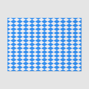 Papel De Seda Azure Blue Harlequin
