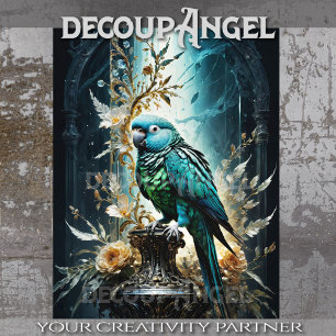 Papel De Seda Azure Splendor - Desligar página -
