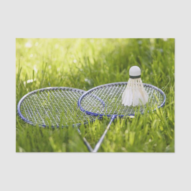 Papel De Seda Badminton definido para ir (Frente )