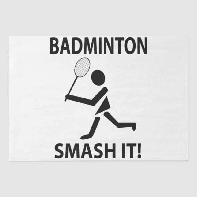 Papel De Seda Badminton Racket Smash It Sports Badminton (Frente )