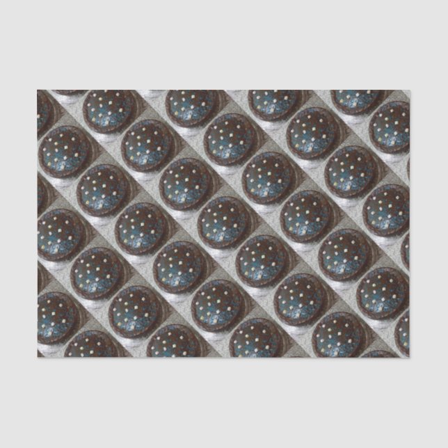 Papel De Seda Bagaço de chocolate (Frente )