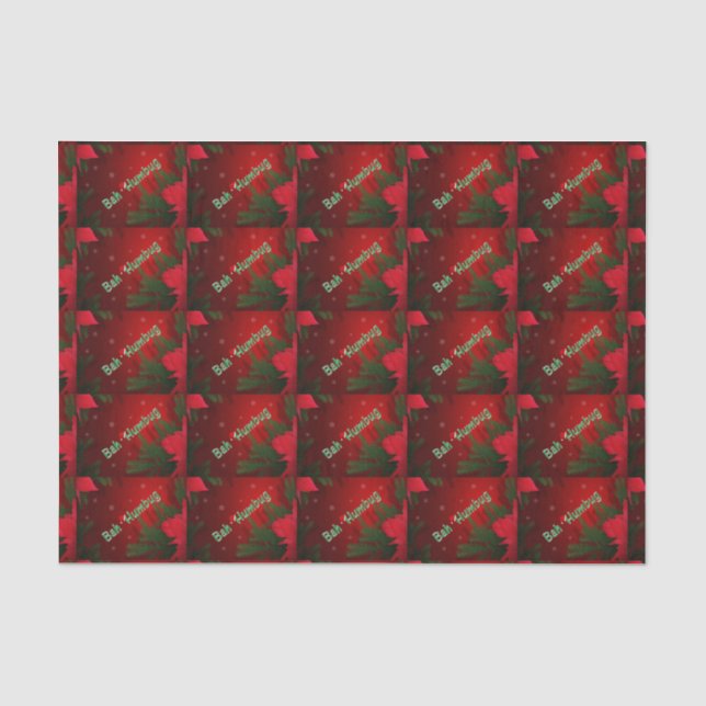 Papel De Seda Bah Humbug (Frente )