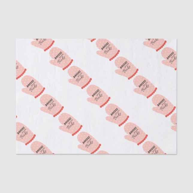Papel De Seda Bakers Gonna Assar (Frente )