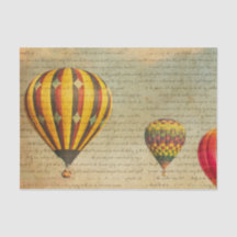 Balão de Ar Quente Vintage