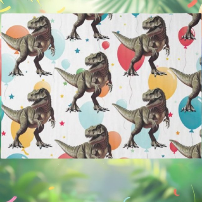 Papel De Seda Balão do Partido Dinossauro (Dino-Mite Birthday Party Supplies! It’s going to be a roar-some time for everyone!

)