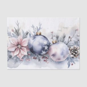 Papel De Seda Balas e Flores de Natal Coloridas