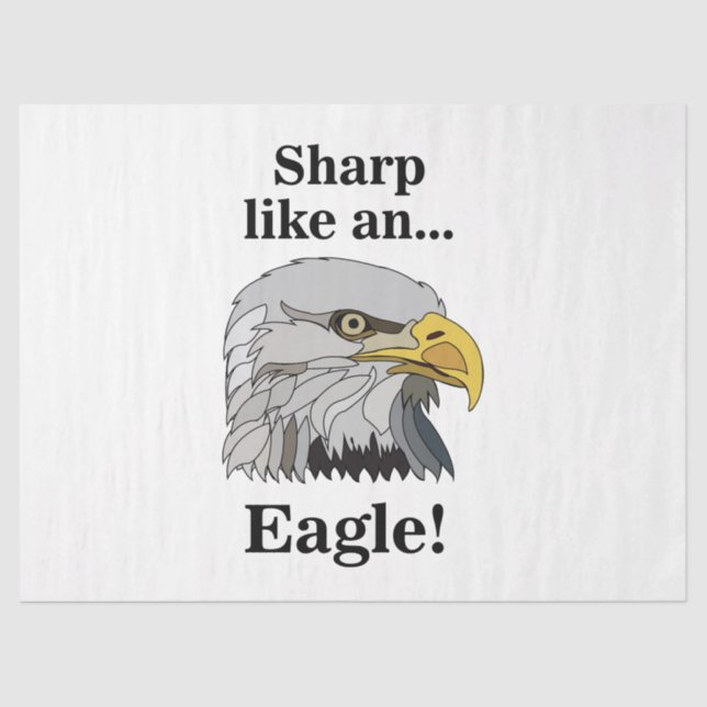 Papel De Seda Bald Eagle (Frente )