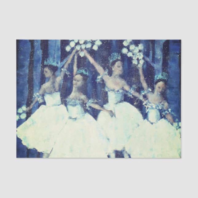 Papel De Seda balé (Frente )