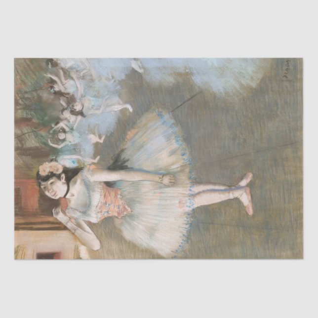 Papel De Seda Balé De Desacoplamento O Presente De Enrolamento D (Frente )