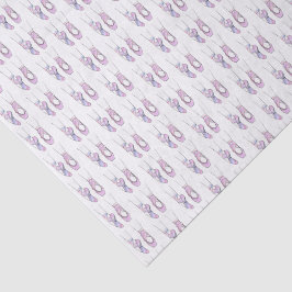 Papel De Seda Balé Rosa Ballerina