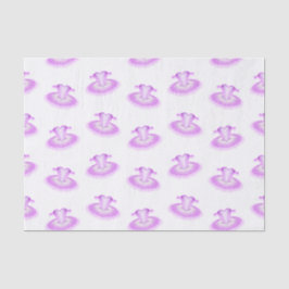 Papel De Seda Balé Rosa Elegante, Aniversário, Tutu Watercolor