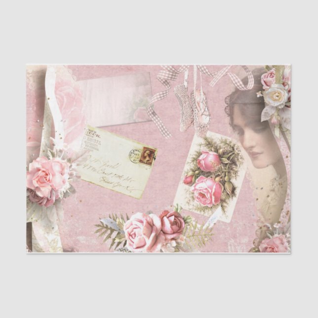 Papel De Seda Balé série 7 (Frente )