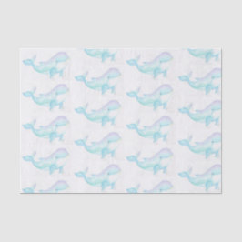 Papel De Seda Baleia em pastel