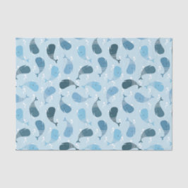 Papel De Seda Baleias