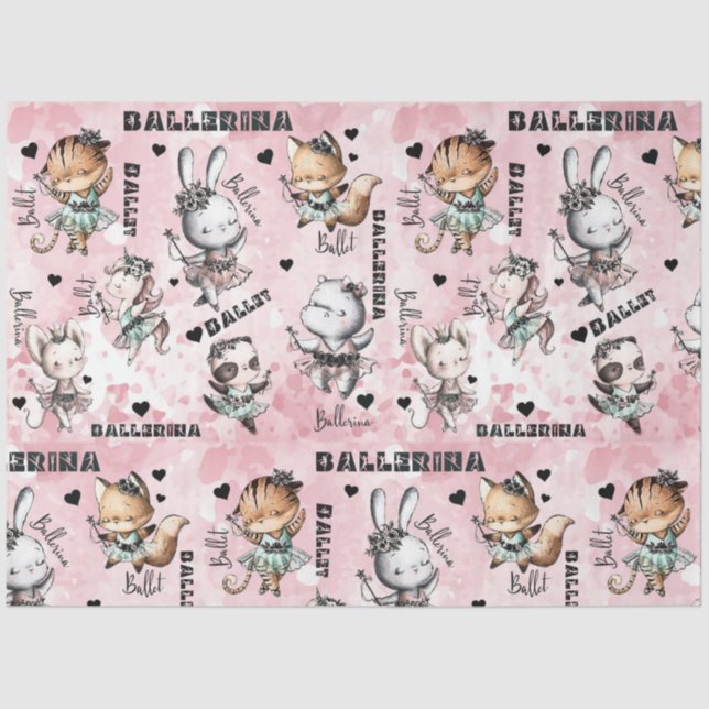 Papel De Seda Ballerina (Frente )