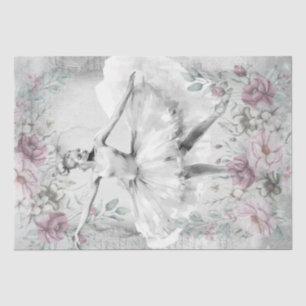 Papel De Seda Ballerina Balé Dancer