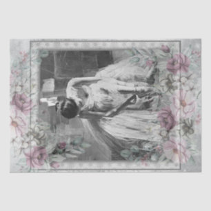Papel De Seda Ballerina Balé Dancer