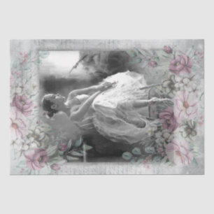 Papel De Seda Ballerina Balé Dancer