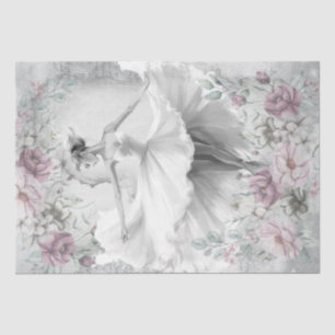 Papel De Seda Ballerina Balé Dancer