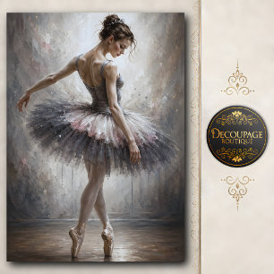 Papel De Seda Ballerina Contemporânea Silver Blush