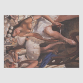 Papel De Seda Ballerinas no camarim (por Serebriakova)