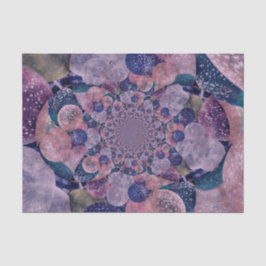 Papel De Seda Balões brandamente cor-de-rosa, roxos e azuis do