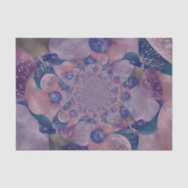 Papel De Seda Balões Vintage Pintados Púrpura Pintados