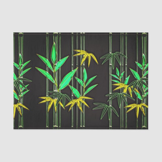 Papel De Seda Bambu Art 3 (Frente )